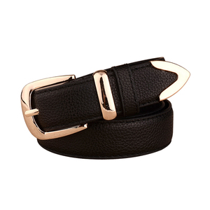 Cinturón de piel sintética con hebilla de Pin personalizada Unisex, cinturón de talla grande con estampado de página completa, sencillo y a la moda - Product Image 2