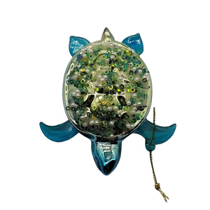 ชุดแก้วรูป<span class=keywords><strong>เต่า</strong></span>ทะเลตกแต่งเทศกาลคริสต์มาสต้นไม้ทาสีงานฝีมือเครื่องประดับแก้วจี้สำหรับงานแต่งงาน - Product Image 4