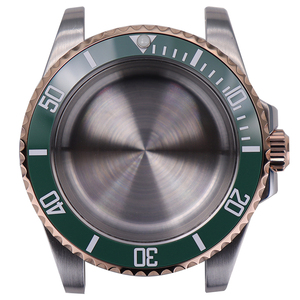 Boîtier de <span class=keywords><strong>montre</strong></span> en acier inoxydable bon marché personnalisé en gros pour accessoires de <span class=keywords><strong>montre</strong></span> Vintage SUB Nh35 Fit Seiko NH34 NH36 cadran de <span class=keywords><strong>mouvement</strong></span> 28.5 - Product Image 1