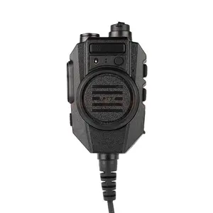 IP67 Waterproof Fireproof Volume Adjustable Noise Cancelling Remote Speaker Microphone