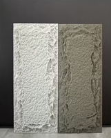 Panneaux muraux en pierre artificielle moderne en polyuréthane, imitation PU, épais, imperméables, flexibles, pour escaliers extérieurs et utilisation hôtelière