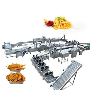 2023 이집트 감자 감자 감자 튀김 하이드로 커터 기계 웨지 하이드로 커팅 시스템 냉동 감자 튀김 기계 라인 - Product Image 6