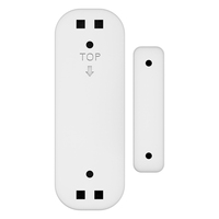 Capteur de porte intelligent WiFi Tuya, détecteur d'ouverture/fermeture de porte, compatible avec Alexa, Google Home, application Smart Life, LOGO personnalisé gratuit