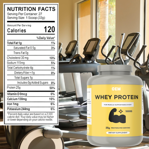 Proteína de Suero de Leche de Marca Privada en Polvo, 1 kg, para Adultos, Suplemento para Mejorar el Rendimiento, Nutrición Diaria, Potencia Proteica - Product Image 3