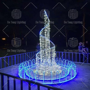 Outdoor Waterproof Christmas Fountain LED <b>Light</b> for Shopping Mall, Resort and Landscape Lighting Projects - Product Image 4