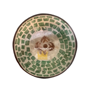 Bol en noix de coco MOP éco-responsable personnalisé 2025, vaisselle artisanale naturelle, vente chaude - Product Image 6