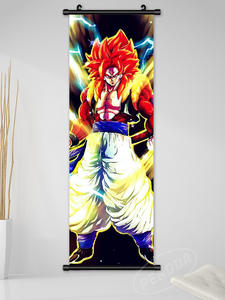 Affiche <span class=keywords><strong>Dragon</strong></span> <span class=keywords><strong>Ball</strong></span> Z en tissu, style néon, impression HD, 25*75CM, nouvelle - Product Image 3