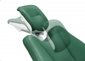 Icare Medical Luxury Dental Chair with Multi-Joint Adjustable Headrest LED <b>Sensor</b> <b>Light</b> Double and Water Bottle Design - Product Image 5