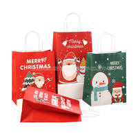 Machine de fabrication de sacs en papier pour sacs cadeaux kraft de noël avec poignée torsadée Machine de fabrication de sacs de transport en papier