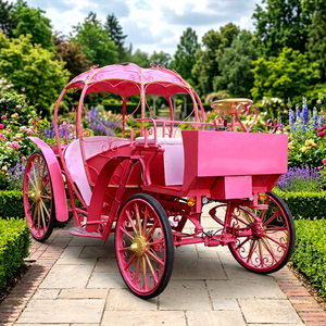 Carruaje de Calabaza de Lujo, Transporte Especial para Bodas y Turismo, Carruaje Eléctrico Estilo Cenicienta - Product Image 1