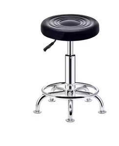 เก้าอี้บาร์บาร์สำหรับทำเล็บแบบหมุนได้เก้าอี้ตัดผมมีล้อ - Product Image 1