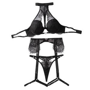 Lingerie érotique pour femmes, soutien-gorge sexy exotique, <span class=keywords><strong>ensemble</strong></span> de culottes pour femmes, sous-vêtements en dentelle transparente sexy, <span class=keywords><strong>ensemble</strong></span> érotique de luxe - Product Image 6