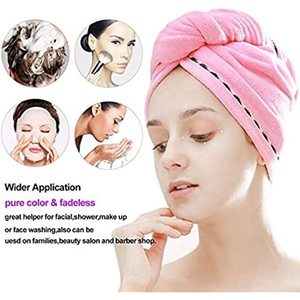 2 Gói 100Pcs Sợi Nhỏ Tóc Khô Khăn Thấm Nhanh Chóng Làm Khô Tóc Tua Bin Với Đàn Hồi Vòng Nút Cho Nhà Bếp Sử Dụng - Product Image 2