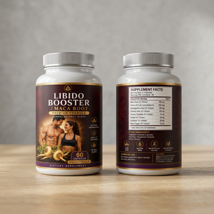 Capsules d'extrait de racine de maca, complément alimentaire, 60 capsules végétariennes, mélange d'herbes en capsules - Product Image 6
