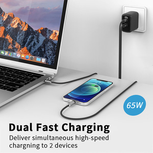 <span class=keywords><strong>Cargador</strong></span> adaptador de fuente de alimentación tipo C de nitruro de Galio de 65W 100W PD de carga rápida para portátil <span class=keywords><strong>Apple</strong></span> 16 Phablet - Product Image 3