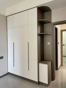 Meubles de chambre à coucher modernes durables combinaison en bois armoire garde-robe organisateur pour vêtements élégant placard - Product Image 4