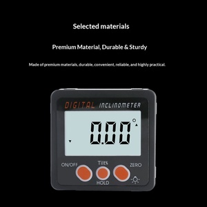 4*90 °   กล่องวัดมุมดิจิตอล IP54 พร้อมไฟแบ็คไลท์ - Product Image 5