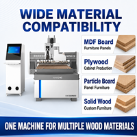 Nouvelle Conception Routeur CNC 3 Axes pour Bois 1325 1530 2030 Machine à Table Sous Vide pour Gravure et Découpe du Bois et du Contreplaqué Contrôle DSP