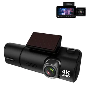 Kleine 4K 3 Kanaals Optioneel Twee Camera Dash Camera 1080P Voor Innerlijke Back Dual 3 Cam Auto Black doos