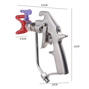 Haute qualité H10S Source d'énergie électrique mastic pistolet <span class=keywords><strong>Airless</strong></span> haute pression <span class=keywords><strong>peinture</strong></span> Machine accessoires <span class=keywords><strong>pour</strong></span> <span class=keywords><strong>peinture</strong></span> en émulsion - Product Image 2