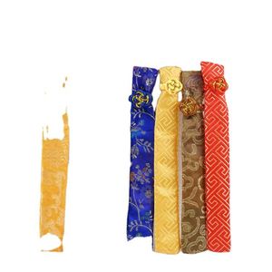 Pochette en coton et soie pour baguettes - Product Image 1