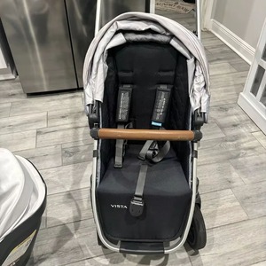 Cochecito Convertible UPPA Babys V2, Sistema Individual a Doble, Marco de Plástico y Algodón, Plegable, Capacidad de Carga de 10 kg, 0-3 Años - Product Image 1