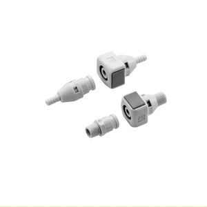 Acoplamientos Rápidos Kohki Hi-Cupla 40SH de Acero/Latón/Acero Inoxidable con Cabeza Hexagonal para Conexión de Línea de Aire de 1/2 Pulgada - Product Image 1
