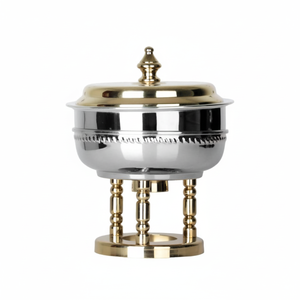 Otros suministros para hoteles y restaurantes Platos de frotamiento Calentador de alimentos para buffet Plato de frotamiento de acero inoxidable para venta de catering de restaurante - Product Image 1