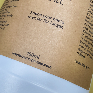 Thân thiện với môi tùy chỉnh giấy kraft bao bì nhãn tự dính in ấn sinh thái thân thiện biến mất nhãn Sticker - Product Image 2