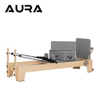 Reformer Pilates Deluxe en Érable – Ultra-Résistant et Réglable, Écologique, Bénéfices pour la Santé pour les Studios de Pilates et les Entraîneurs Privés