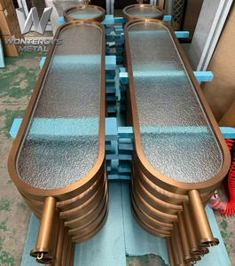 Paravent de <span class=keywords><strong>séparation</strong></span> de pièce moderne de luxe en métal doré découpé au laser, cloison en acier inoxydable pour <span class=keywords><strong>salon</strong></span>, chambre, hôtel, restaurant - Product Image 4