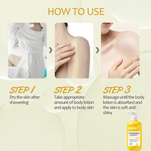 โลชั่นบำรุงผิวกายไวท์เทนนิ่งขมิ้นผสมวิตามินซี ZLZR ช่วยปลอบประโลมผิว ลดสิว ผิวกระจ่างใส สำหรับผู้หญิง โลชั่นบำรุงผิวกายวิตามินซีผสมเรตินอล - Product Image 6