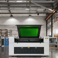 Machine de gravure laser multifonctionnelle 1390 CO2 Ruida System Acrylique Bois MDF Verre Restaurants EFR Yongli Reci Laser Tube
