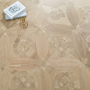Parquet en bois d'orme multicouche AVANTIMORA ignifuge, peint à la main, norme EN717-1 Grade ABC, 15 mm, à rainures et languettes, pour les centres de villégiature - Product Image 1