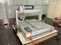 Machine de distribution de colle automatique à double composant avec réservoir sous pression / Robot distributeur de colle automatique à deux composants - Prix usine