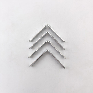 Support d'angle en aluminium 46x12mm, épaisseur 3mm, type standard, accessoire de quincaillerie - Product Image 3