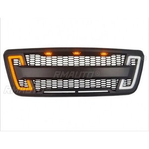 Car LED Bumper Grill Decorative <strong>Trim</strong> <strong>Racing</strong> Grille Body Kit Front Bumper Grill For <strong>Ford</strong> <strong>Raptor</strong> F150 2004-2005 Exterior Part - Product Image 3