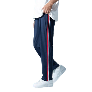 <strong>Navy</strong> <strong>Blue</strong> <strong>School</strong> Pants with One Stripe / Two Stripes Dark <strong>Blue</strong> <strong>School</strong> <strong>Trousers</strong> - Product Image 3