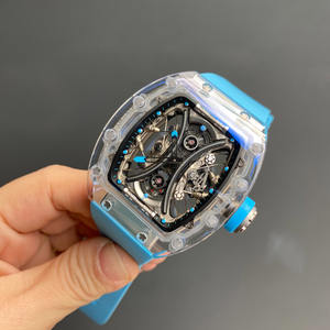 Reloj Mecánico Tourbillon de Lujo y Alta Calidad 2026, Caja de Cristal Transparente, Totalmente Esqueletizado - Product Image 6