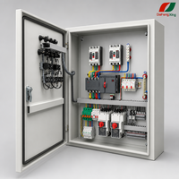 Boîtier de distribution d'alimentation double DaFengXing ATS 10-40A, commutateur de transfert automatique, indice de protection IP30 pour alimentation industrielle basse tension