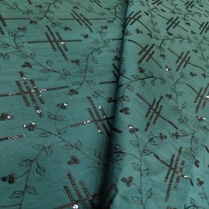 Tela de Seda Cruda de Poliéster Tejida de Primera Calidad, Ligera, Transpirable, Multiusos, para Coser, Acolchar, Manualidades y Vestidos - Product Image 3