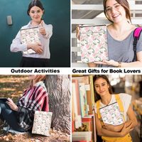 Sarung Buku Neoprena Pola Kustom Modern & Portabel Tahan Air Hadiah untuk Pecinta Buku Sarung Buku Kosong untuk Sublimasi
