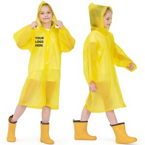 Impermeable Personalizado con su Propio Logotipo o Texto, Poncho para Mujeres, Hombres y Niños, Chaqueta Impermeable Reutilizable, Transparente - Product Image 3