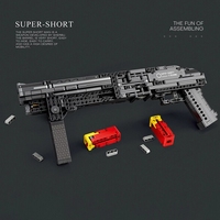 Bloques de Construcción Reobrix 77002, Pistola de Juguete, Arma Militar, Modelo de Pistola Desert Eagle, Bloques de Construcción para Niños