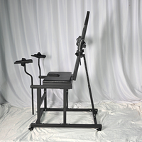 Chaise de levage des jambes BDSM, outils d'entraînement pour esclaves, jouets de bondage pour jambes écartées, jouets de retenue fixe pour les bras