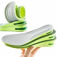 Semelles intérieures invisibles en EVA pour augmenter la taille, coussinets de chaussures doux et respirants, confort supplémentaire, unisexe