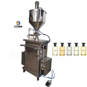 Cosmetic Pneumatic Paste Auto Auger Filler Semi Automatic Liquid 100Ml Filling Machine