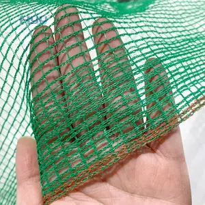 Çin fabrika HDPE doğrudan iskele netleştirme yeşil renk üreticisi enkaz çit örgü bina için
