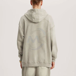 Dernier modèle Sweats à capuche sunfade pour adultes en vente Manches longues Respirant Mode facile 100% coton Teint uni pour la saison hivernale - Product Image 3