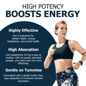 Poudre de fer OEM ODM enrichie en dattes rouges, foie de porc et extrait de varech pour améliorer la santé musculaire, soutenir l'immunité, l'énergie et la fonction cognitive - Product Image 4
